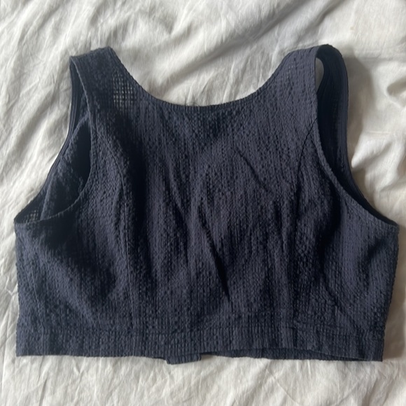 Ilana Kohn Bean Crop Tank Graphite - Picture 6 of 6